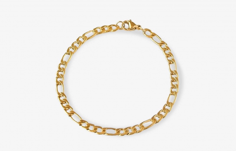 Bracciale Oliver Cabell Figaro Chain Oro | Italia-586402