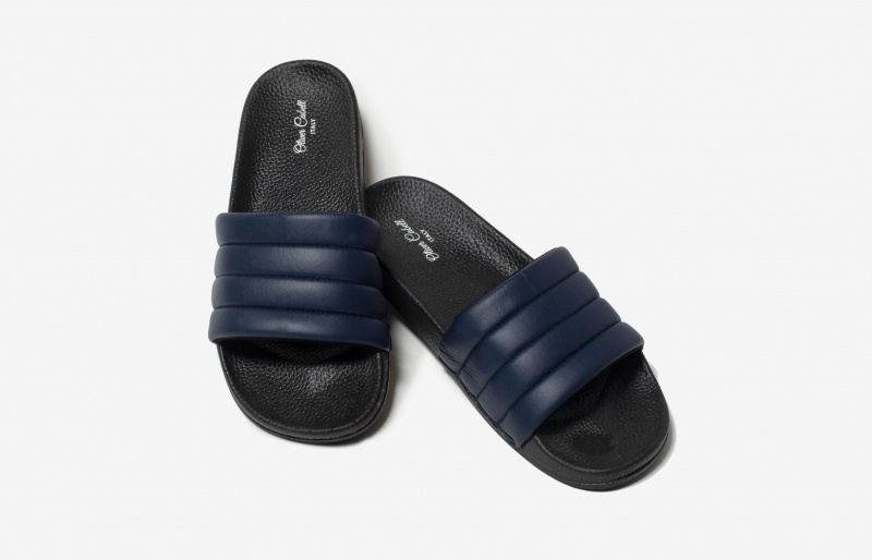 Ciabatte Oliver Cabell Vegan Blu Marino | Italia-648791