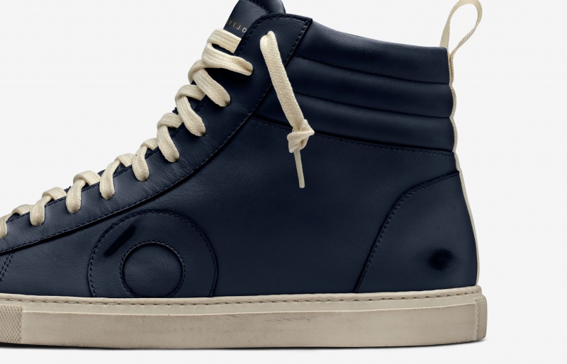 Sneakers Oliver Cabell Jabbar High Blu Marino | Italia-874395