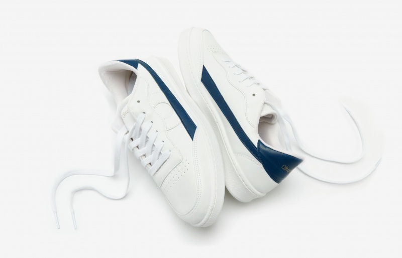 Sneakers Oliver Cabell Vegan 581 Bianche | Italia-632179