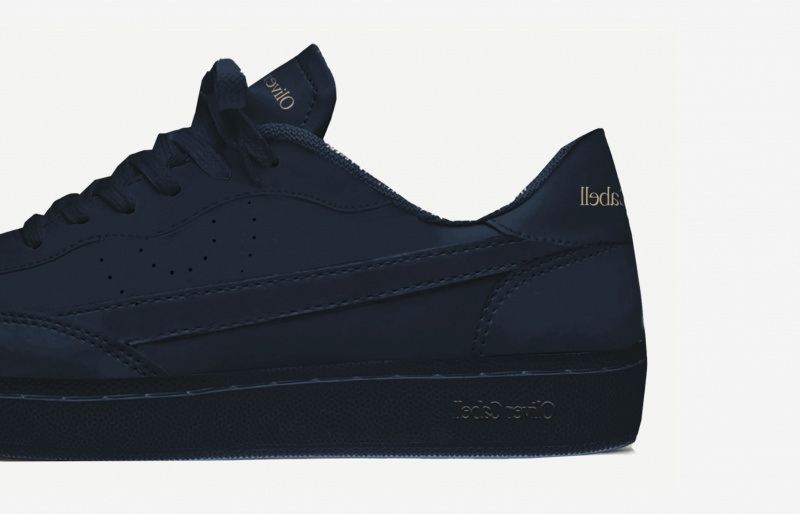 Sneakers Oliver Cabell Vegan 581 Blu Marino | Italia-735981