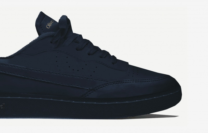 Sneakers Oliver Cabell Vegan 581 Blu Marino | Italia-735981