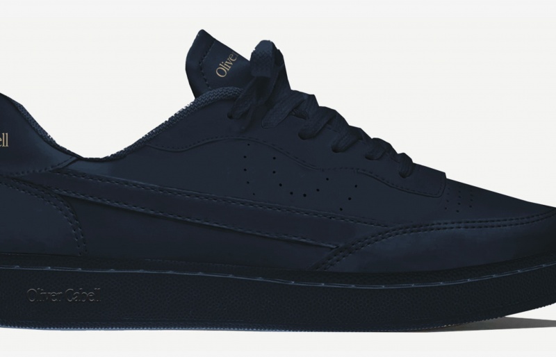 Sneakers Oliver Cabell Vegan 581 Blu Marino | Italia-735981